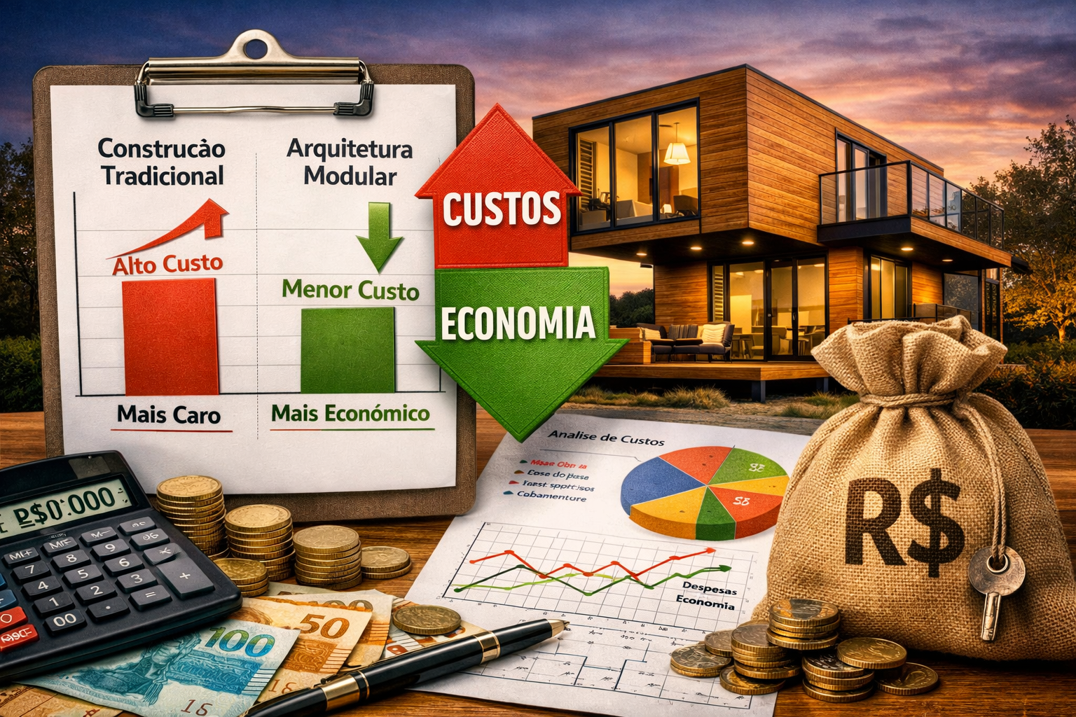 arquitetura modular é mais barata?